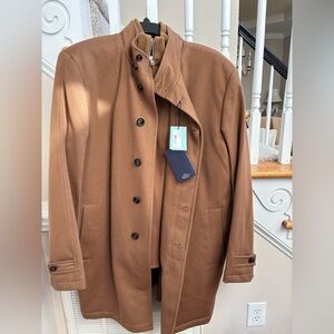 Peter Millar Brown Coat - NWT